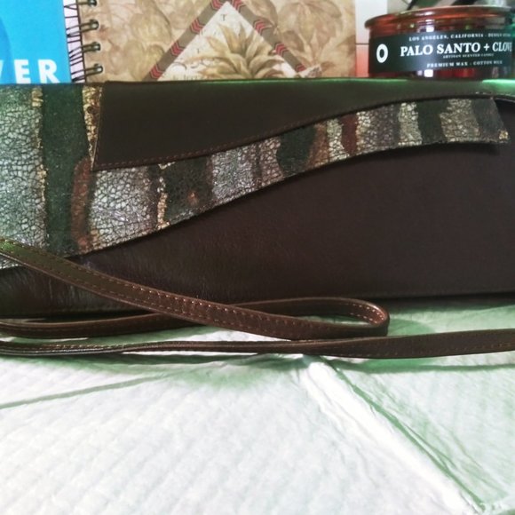 Extra Long Clutch Bag NWOT_Width 13", and Height 5" - Picture 3 of 6